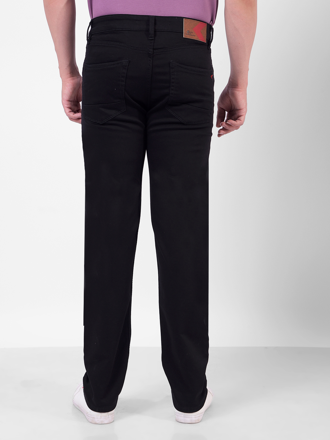 Numero Uno Men Solid Black Jeans